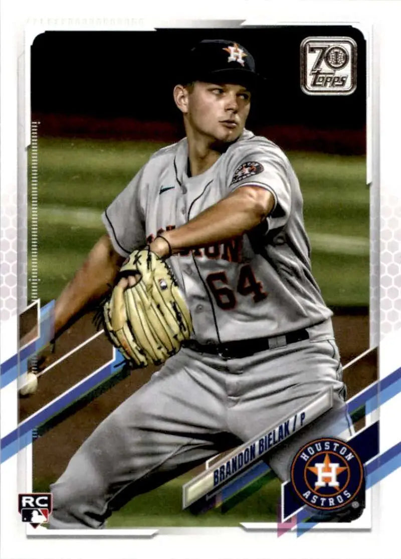 2021 Topps #193 Brandon Bielak NM-MT RC Rookie Houston Astros Baseball Card - Baseball Card Single
