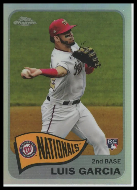 2021 Topps - 1965 Topps Redux Chrome Luis Garcia TH65-50 Nationals Baseball NM - Baseball Card Single