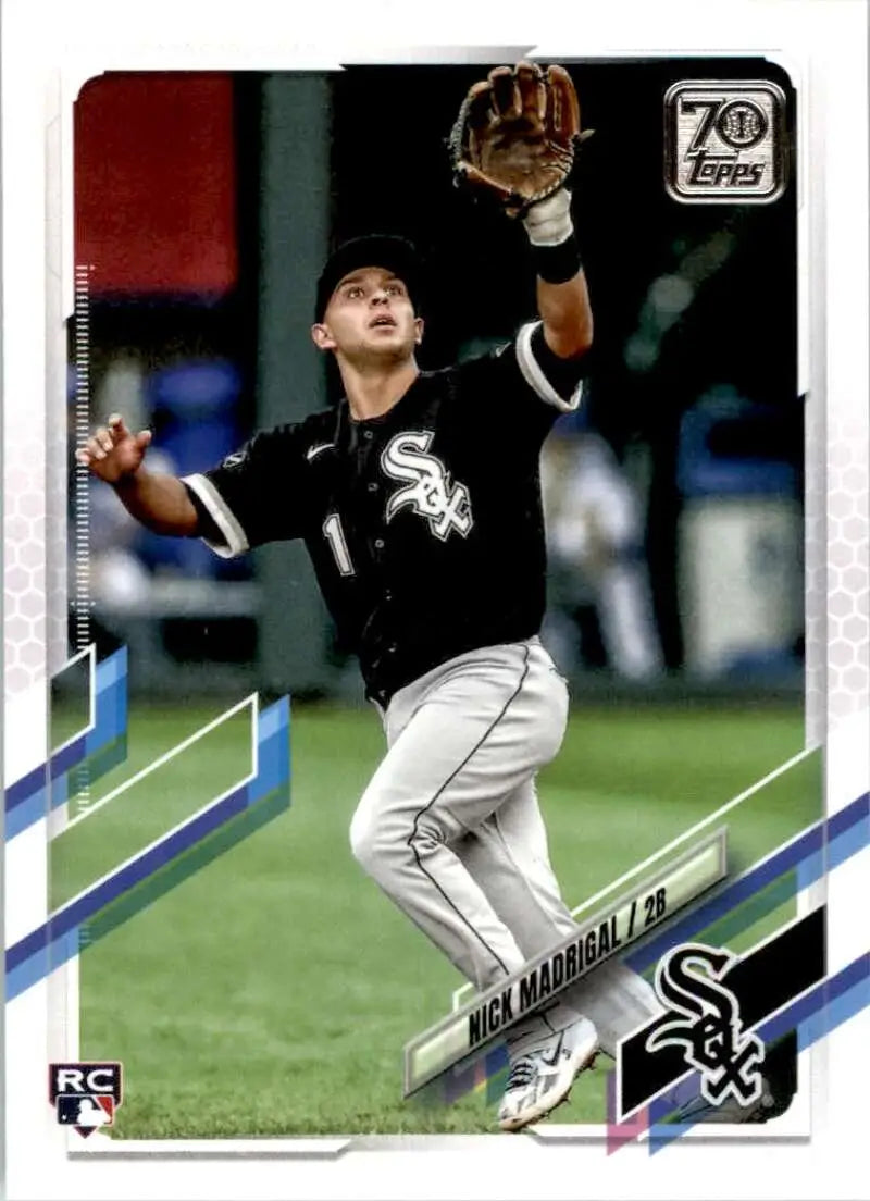 2021 Topps #197 Nick Madrigal NM-MT RC Rookie Chicago White Sox Baseball Card - Baseball Card Single