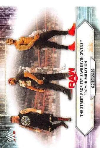 2021 Topps #20 The Street Profits NM-MT ID:39827 - Wrestling Card Single