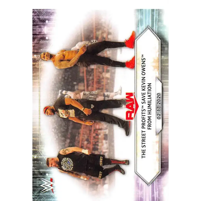 2021 Topps #20 The Street Profits NM-MT Wrestling Card - Wrestling Card Single