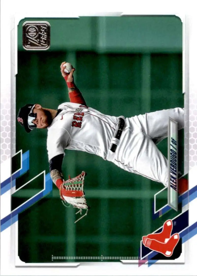 2021 Topps #214 Alex Verdugo NM-MT Boston Red Sox Baseball Card - Baseball Card Single