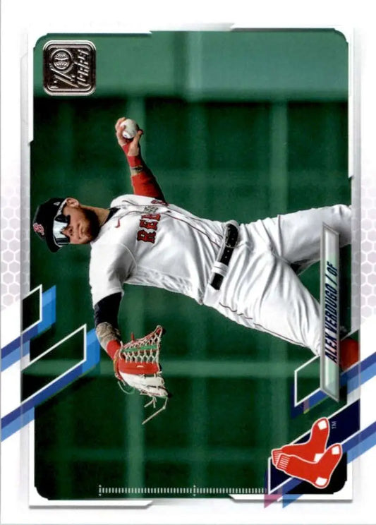 2021 Topps #214 Alex Verdugo NM-MT Boston Red Sox Baseball Card - Baseball Card Single
