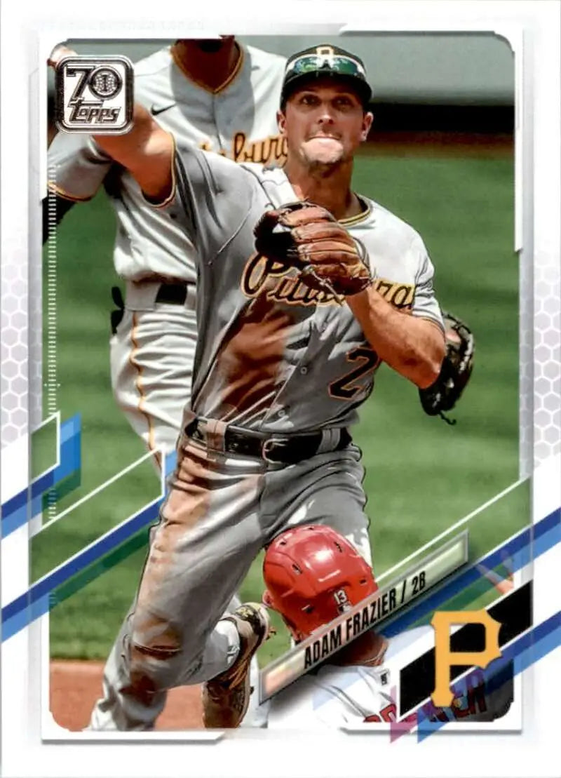 2021 Topps #216 Adam Frazier NM-MT Pittsburgh Pirates Baseball Card - Baseball Card Single