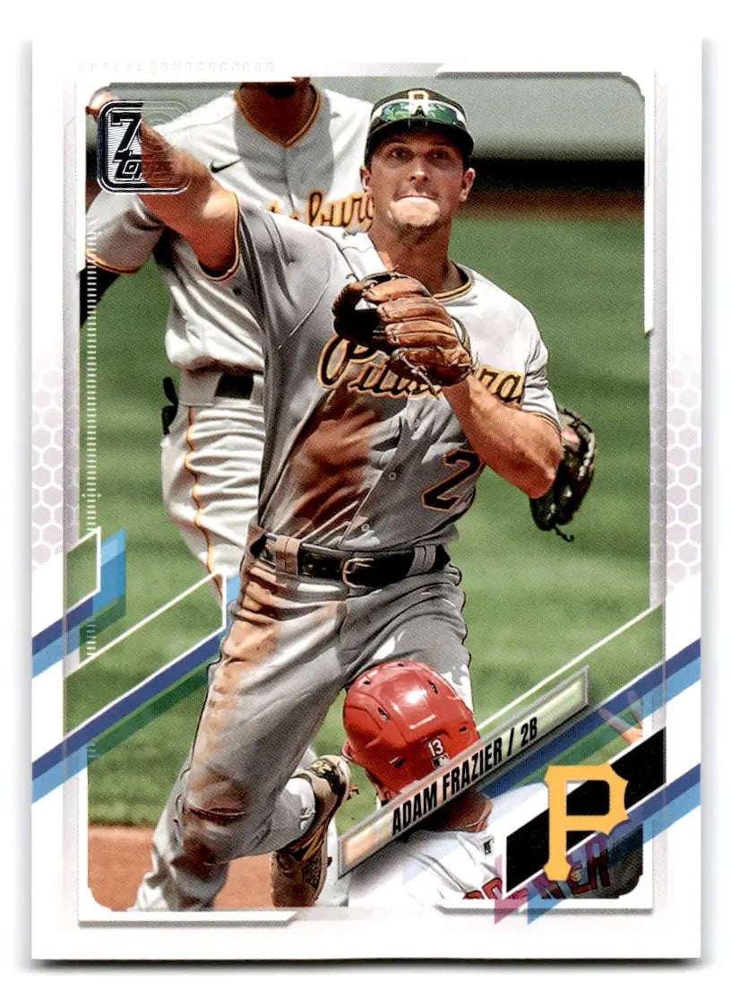 2021 Topps - #216 Adam Frazier Pirates - Baseball Card Single