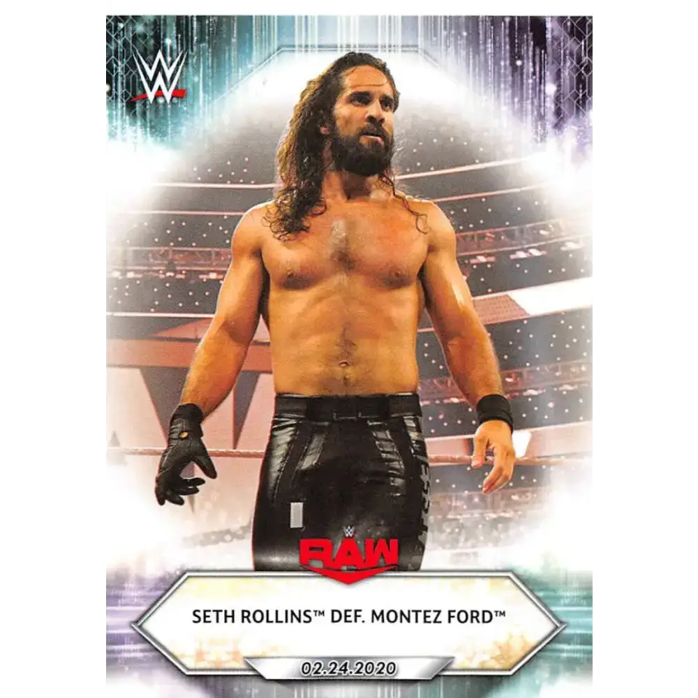 2021 Topps #22 Seth Rollins NM-MT Wrestling Card - Other