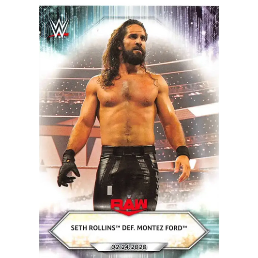 2021 Topps #22 Seth Rollins NM-MT Wrestling Card - Wrestling Card Single