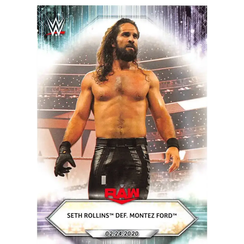 2021 Topps #22 Seth Rollins NM-MT Wrestling Card - Other
