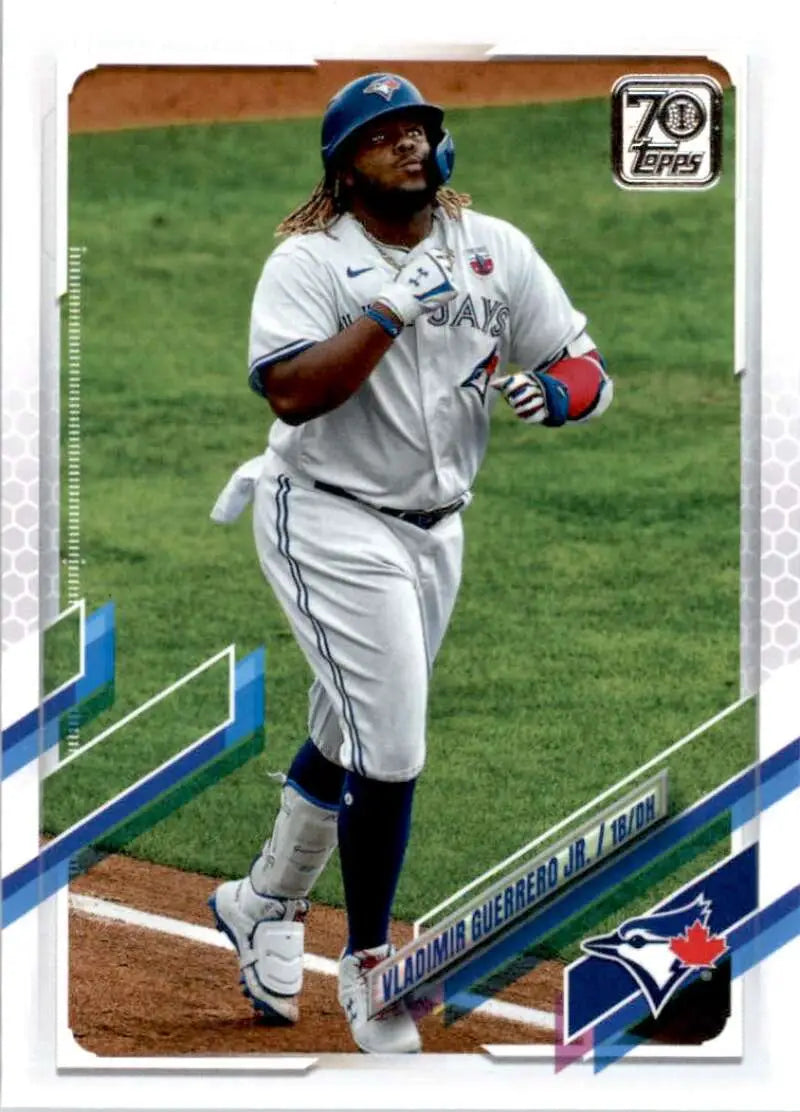 2021 Topps #224 Vladimir Guerrero Jr. NM-MT Toronto Blue Jays Baseball Card - Baseball Card Single