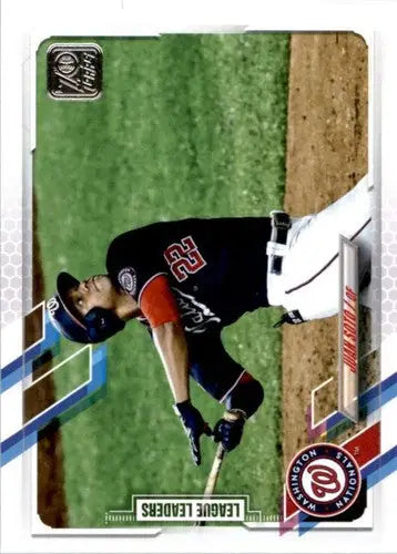 2021 Topps #225 Juan Soto NM-MT Nationals - Baseball Card Single
