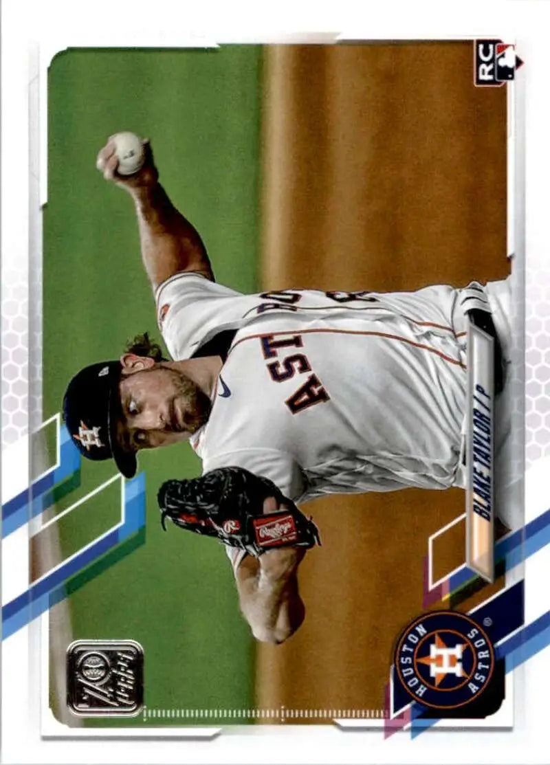 2021 Topps #228 Blake Taylor NM-MT RC Rookie Houston Astros Baseball Card - Baseball Card Single