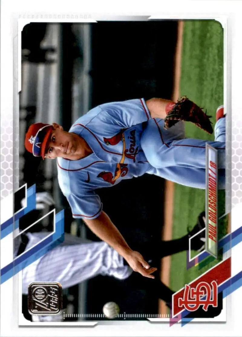 2021 Topps #229 Paul Goldschmidt NM-MT St. Louis Cardinals Baseball Card - Baseball Card Single