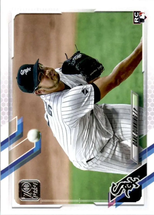 2021 Topps #231 Dane Dunning NM-MT RC Rookie Chicago White Sox Baseball Card - Baseball Card Single