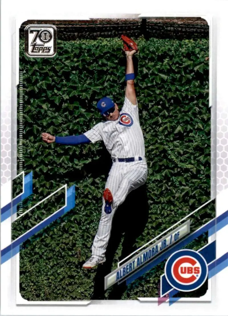 2021 Topps #232 Albert Almora Jr. NM-MT Chicago Cubs Baseball Card - Baseball Card Single
