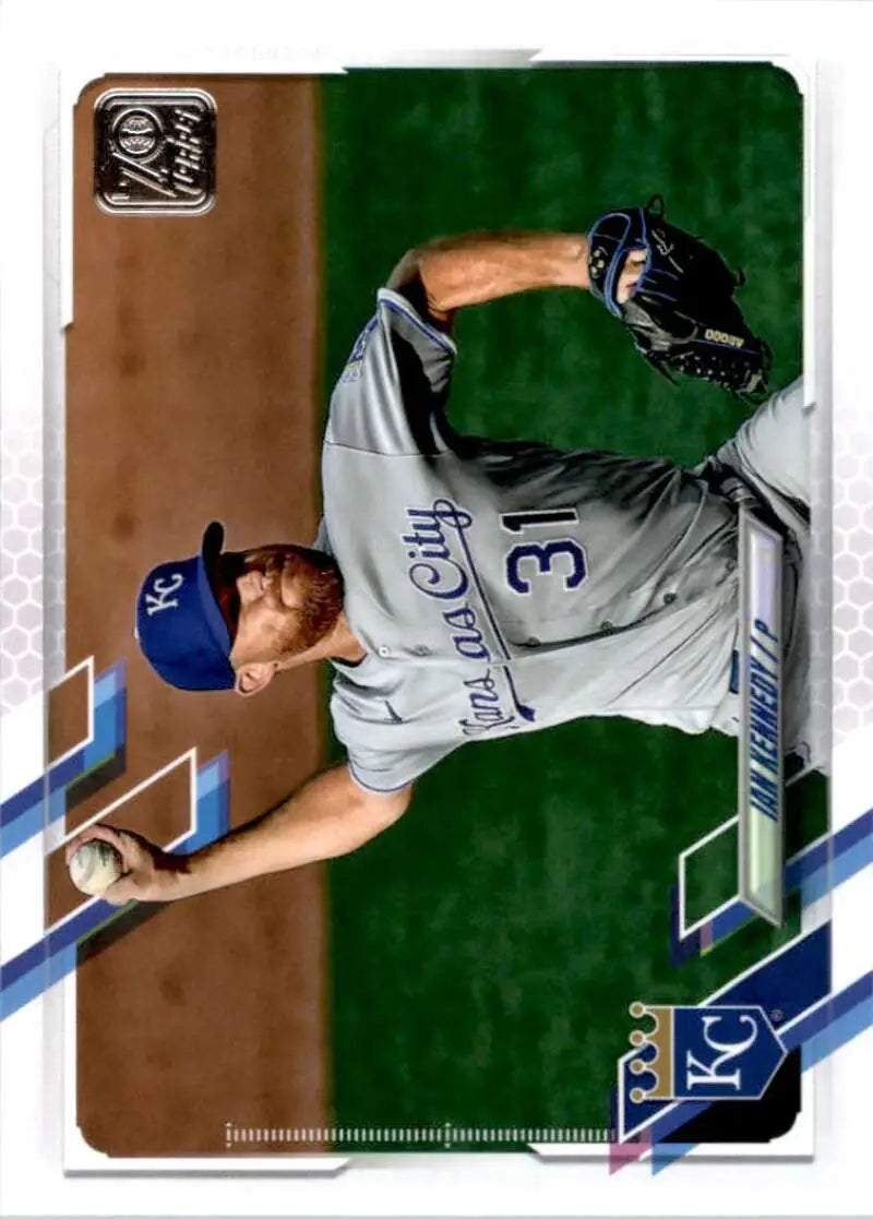 2021 Topps #236 Ian Kennedy NM-MT Kansas City Royals Baseball Card - Baseball Card Single