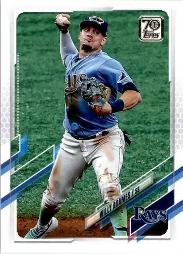 2021 Topps #237 Willy Adames NM-MT Rays - Baseball Card Single
