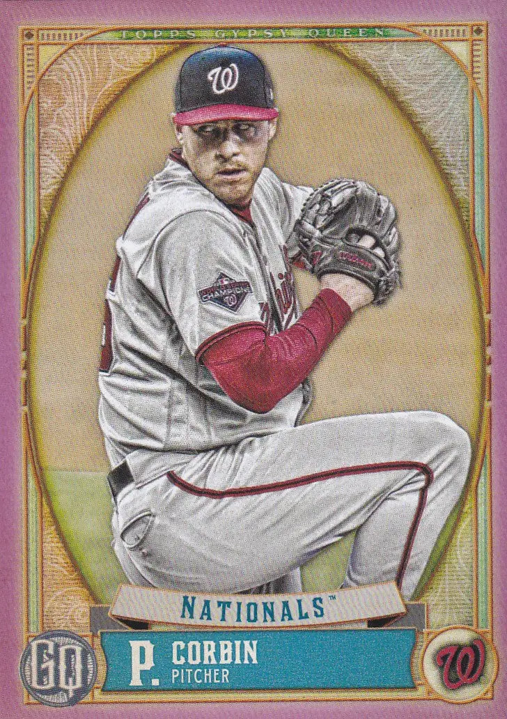 2021 TOPPS #246 GYPSY QUEEN PATRCIK CORBIN 29/75- WASHINGTON NATIONALS