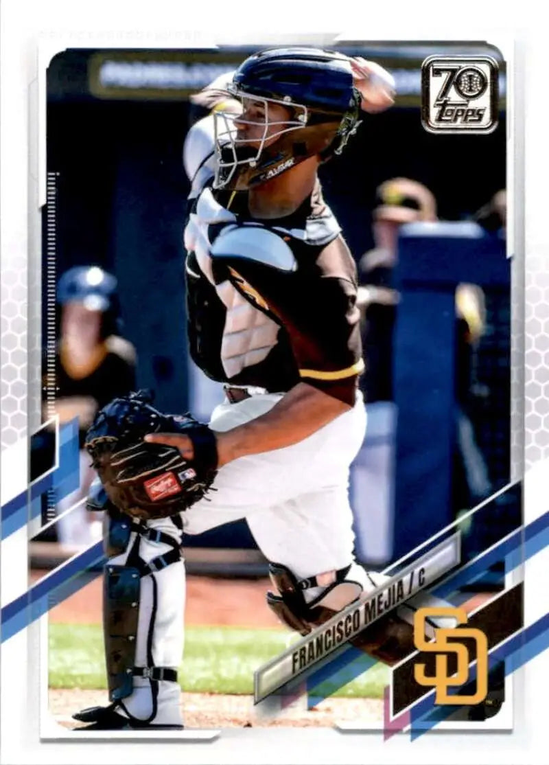 2021 Topps #248 Francisco Mejia NM-MT San Diego Padres Baseball Card - Baseball Card Single