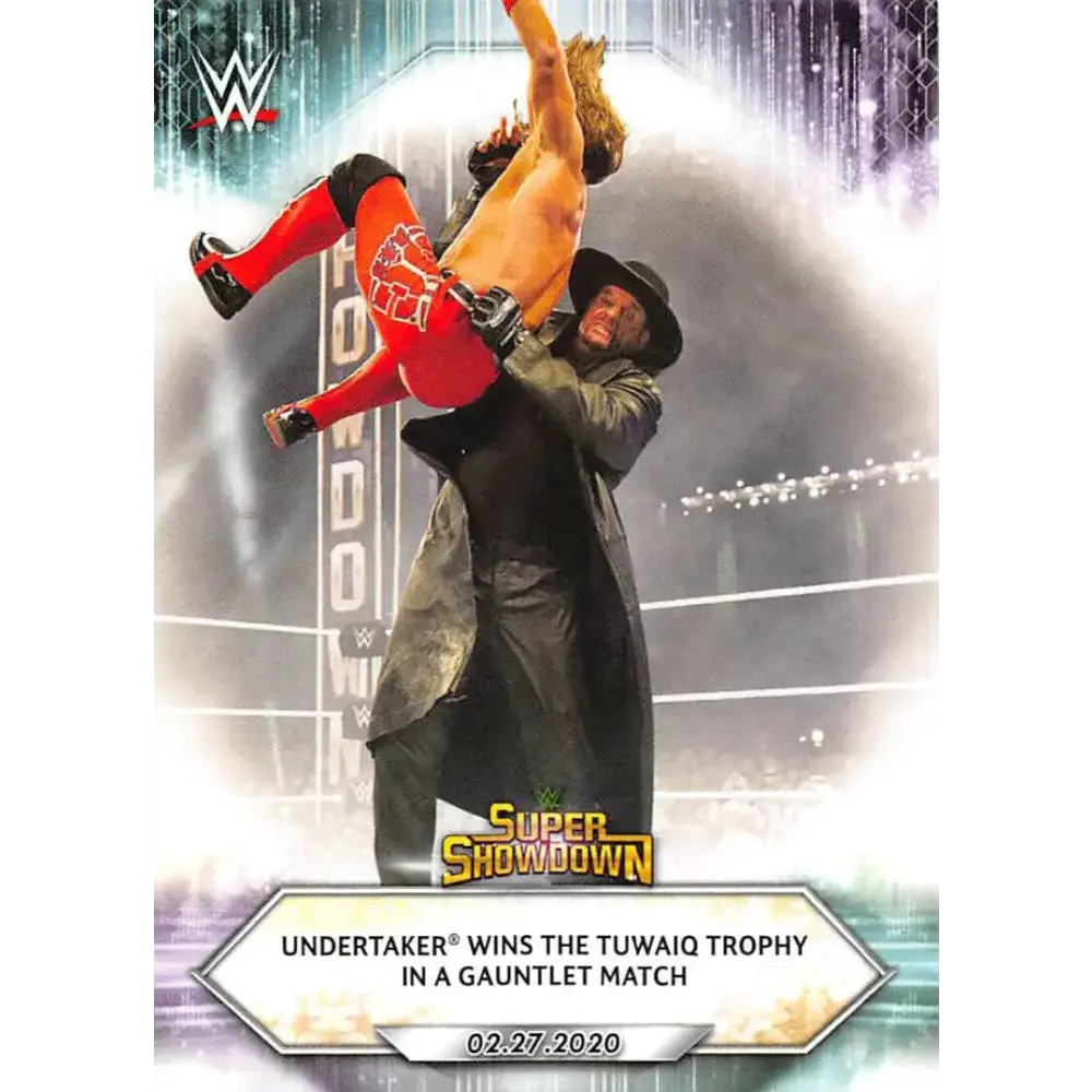 2021 Topps #25 Undertaker NM-MT Wrestling Card - Other