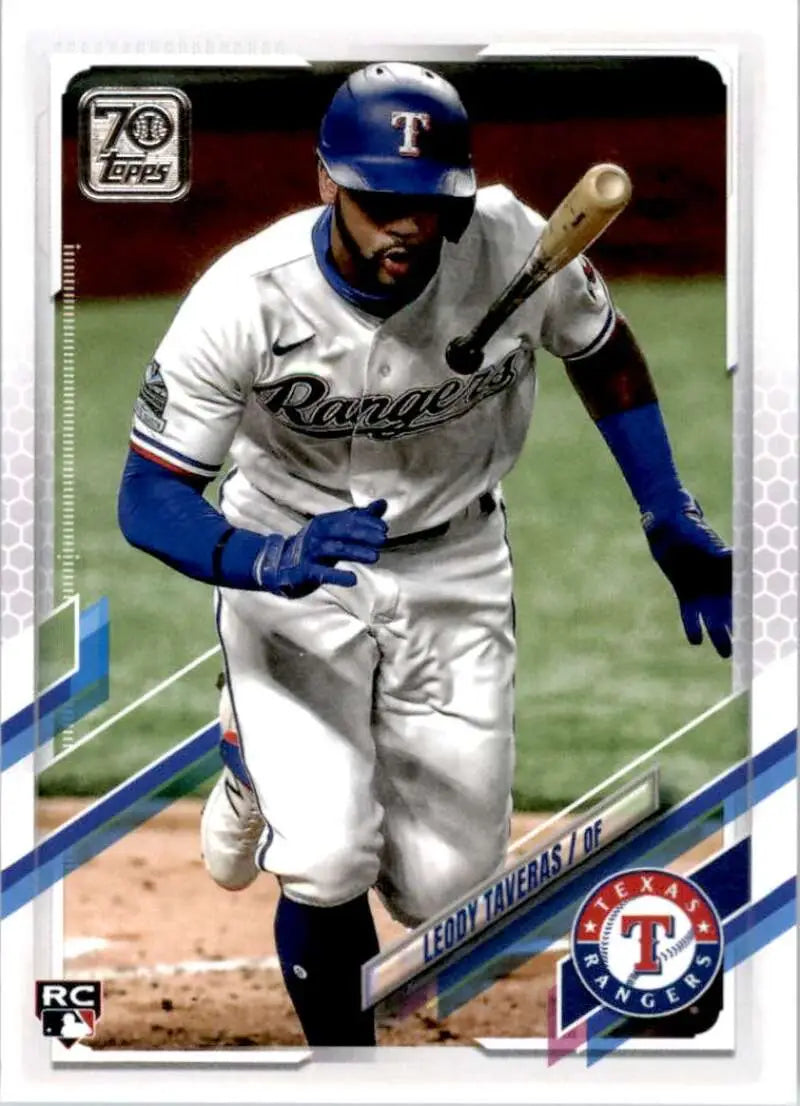 2021 Topps #264 Leody Taveras NM-MT RC Rookie Texas Rangers Baseball Card - Baseball Card Single