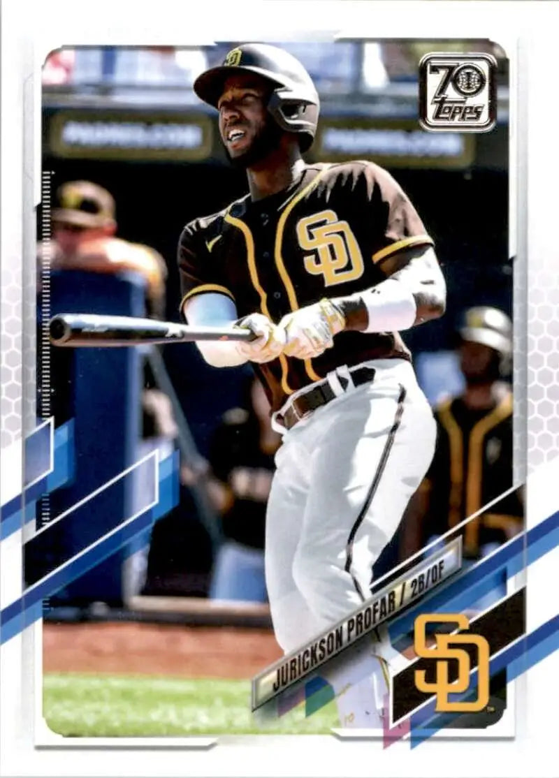 2021 Topps #266 Jurickson Profar NM-MT San Diego Padres Baseball Card - Baseball Card Single