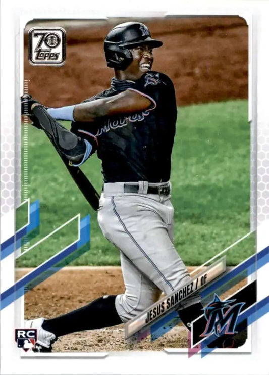 2021 Topps #269 Jesus Sanchez NM-MT RC Rookie Miami Marlins Baseball Card