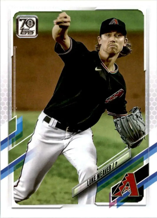 2021 Topps #28 Luke Weaver NM-MT Arizona Diamondbacks Baseball Card