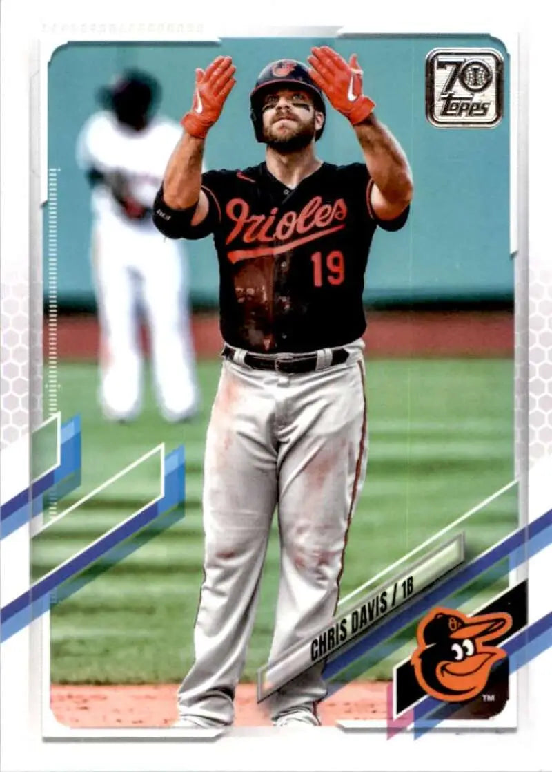 2021 Topps #29 Chris Davis NM-MT Baltimore Orioles Baseball Card - Baseball Card Single