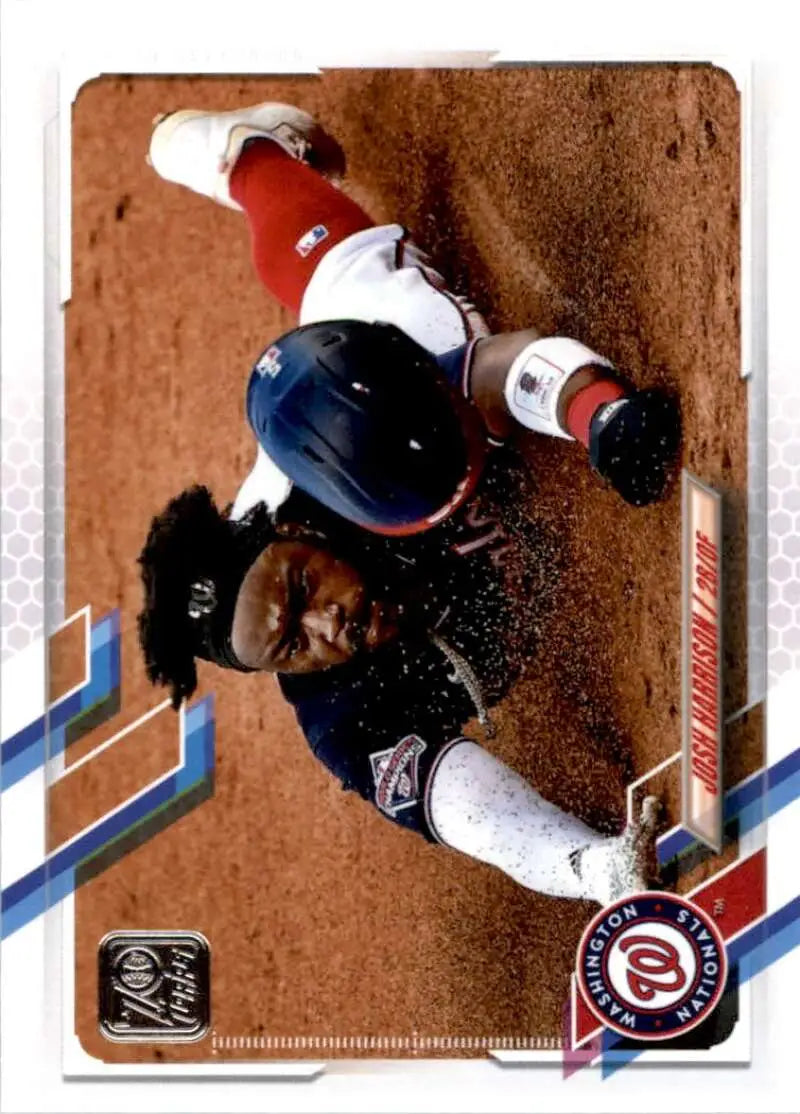 2021 Topps #290 Josh Harrison NM-MT Washington Nationals Baseball Card - Baseball Card Single