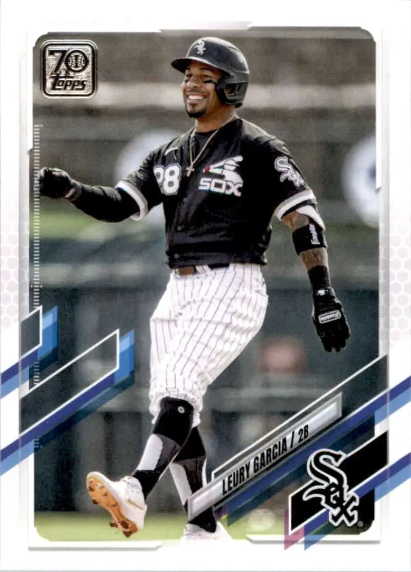 2021 Topps #294 Leury Garcia NM-MT Chicago White Sox Baseball Card - Baseball Card Single