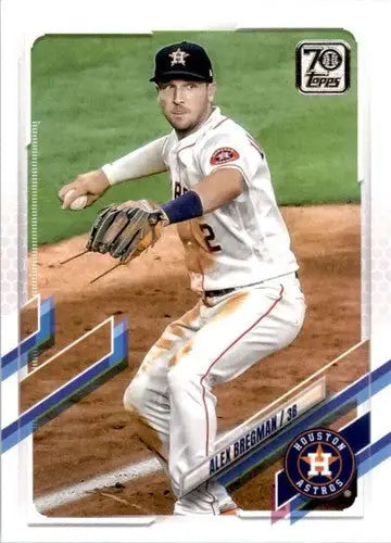 2021 Topps #297 Alex Bregman NM-MT Astros - Baseball Card Single