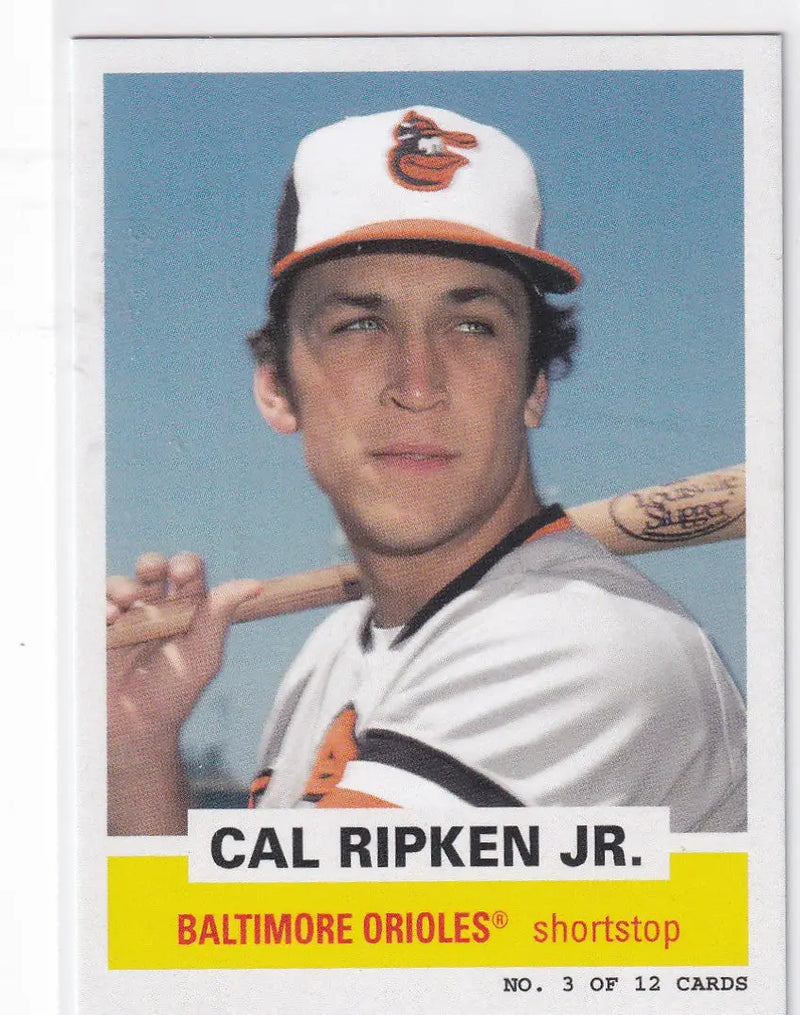 2021 TOPPS #3 CAL RIPKEN JR THROW BACK THURSDAY- BALTIMORE ORIOLES - Baseball Card Single
