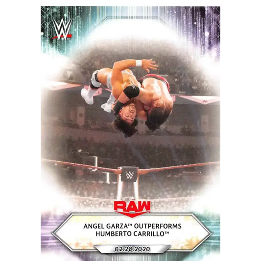 2021 Topps #30 Angel Garza NM-MT Wrestling Card - Wrestling Card Single