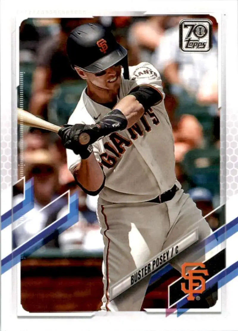 2021 Topps #301 Buster Posey NM-MT San Francisco Giants Baseball Card - Baseball Card Single