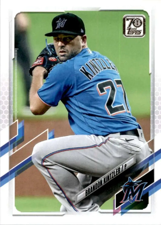 2021 Topps #31 Brandon Kintzler NM-MT Miami Marlins Baseball Card