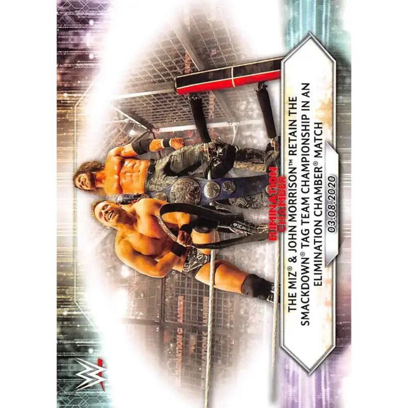 2021 Topps #33 The Miz/John Morrison NM-MT Wrestling Card - Non-Sports Card Single