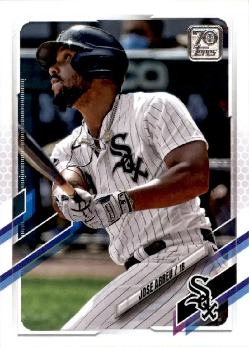 2021 Topps #331 Jose Abreu NM-MT Chicago White Sox Baseball Card - Baseball Card Single