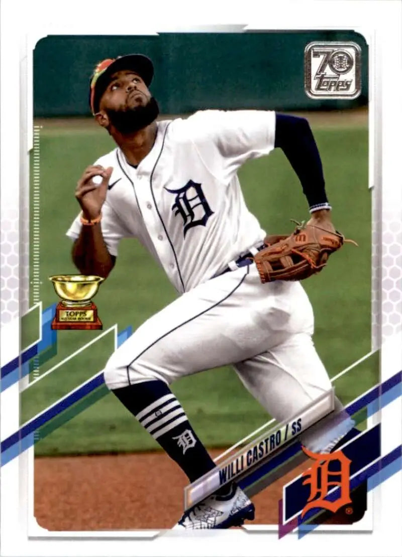 2021 Topps #339 Willi Castro NM-MT Detroit Tigers Baseball Card