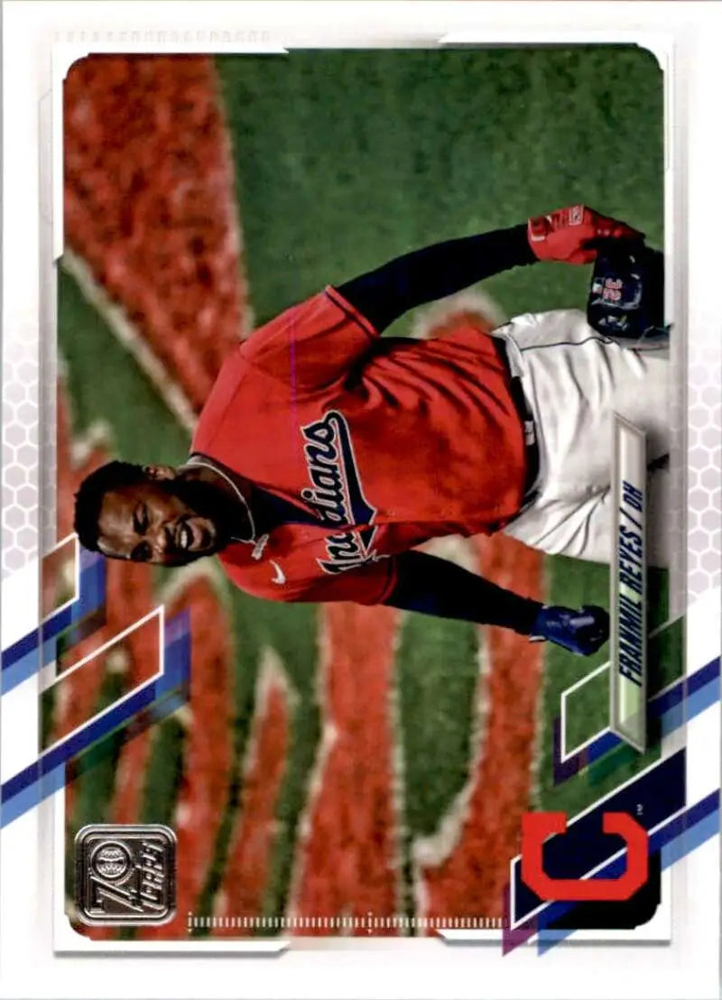 2021 Topps #341 Franmil Reyes NM-MT Cleveland Indians Baseball Card - Baseball Card Single