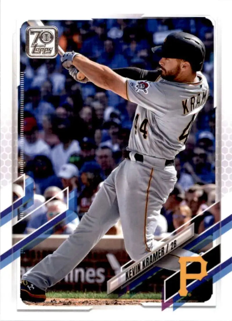 2021 Topps #344 Kevin Kramer NM-MT Pittsburgh Pirates Baseball Card - Baseball Card Single