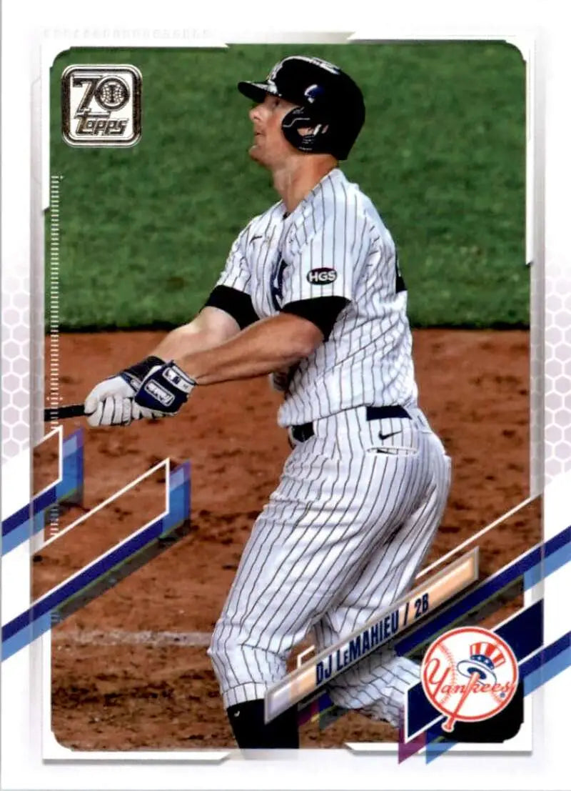 2021 Topps #350 DJ LeMahieu NM-MT New York Yankees Baseball Card - Baseball Card Single