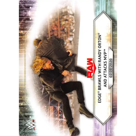 2021 Topps #36 Edge NM-MT Wrestling Card - Wrestling Card Single