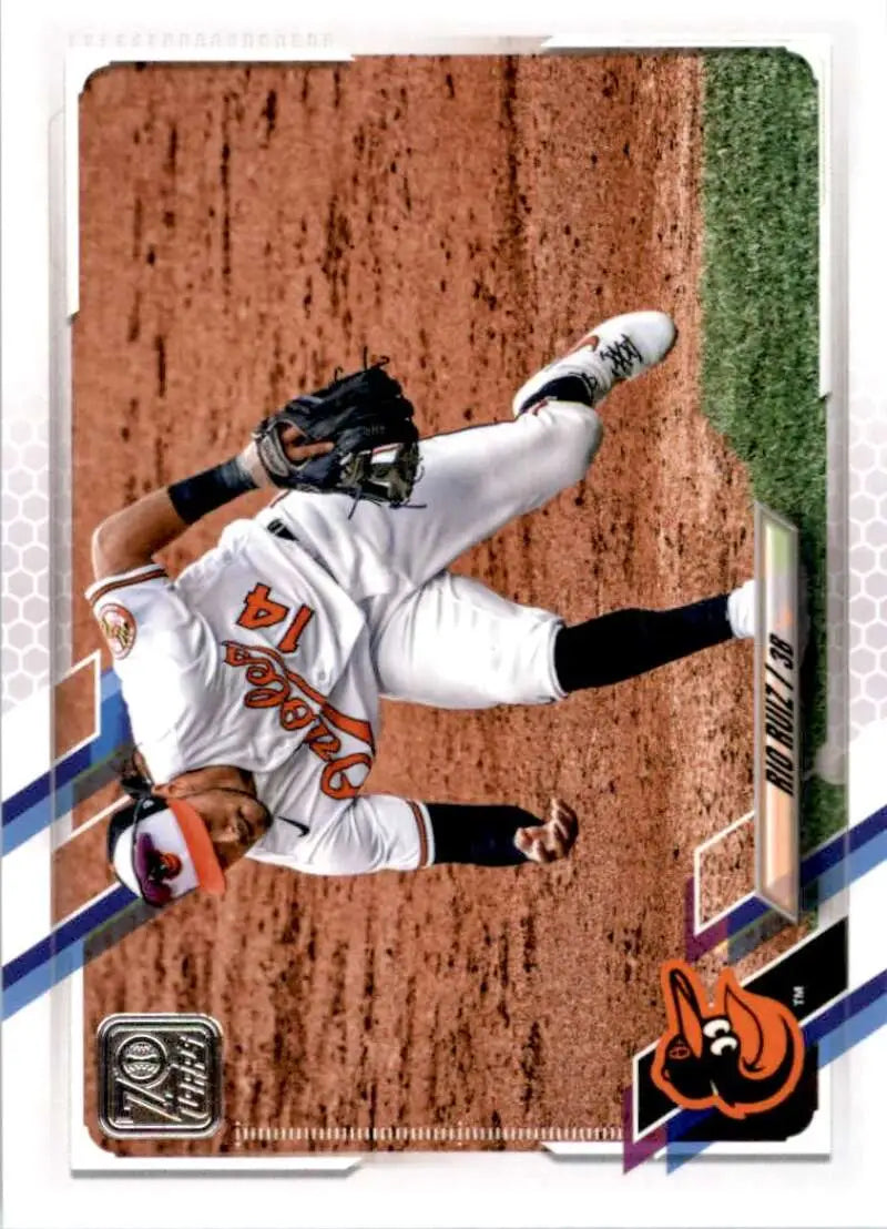2021 Topps #369 Rio Ruiz NM-MT Baltimore Orioles Baseball Card - Baseball Card Single