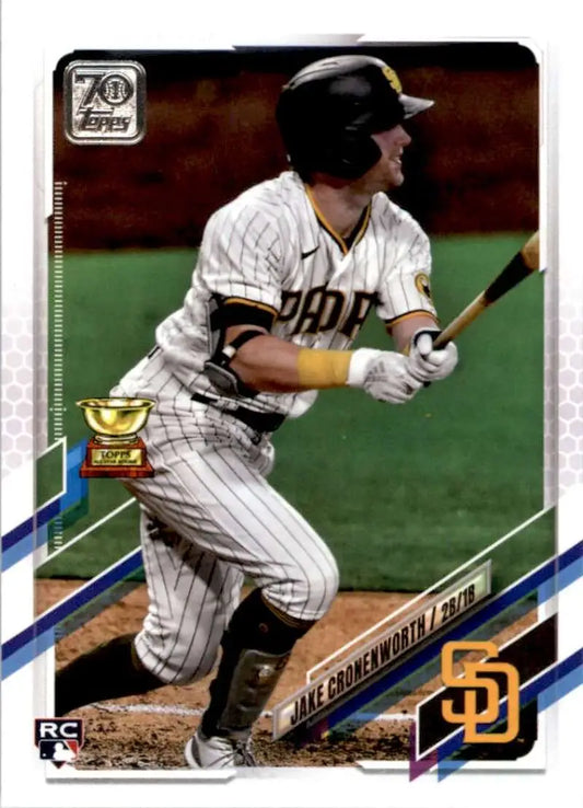 2021 Topps #371 Jake Cronenworth NM-MT RC Rookie San Diego Padres Baseball Card - Baseball Card Single