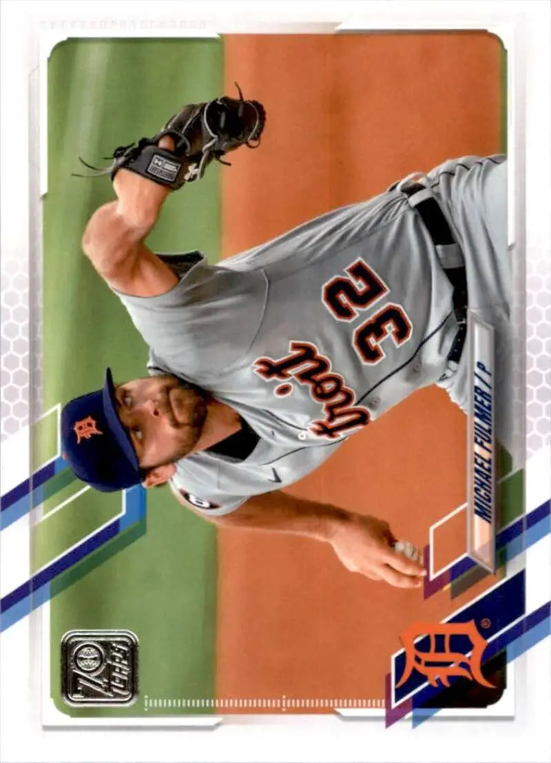 2021 Topps #373 Michael Fulmer NM-MT Detroit Tigers Baseball Card