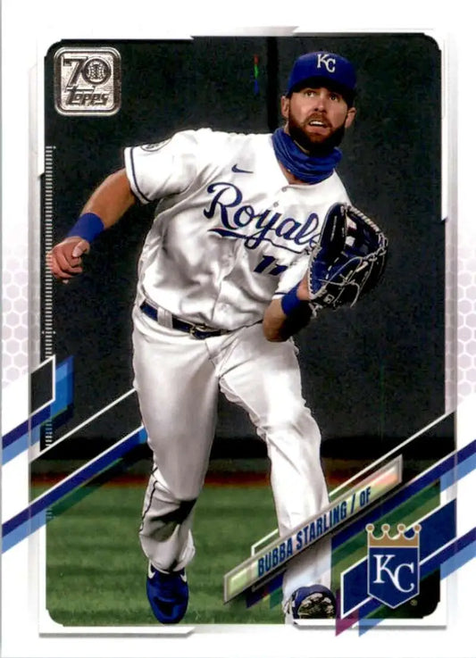 2021 Topps #375 Bubba Starling NM-MT Kansas City Royals Baseball Card - Baseball Card Single