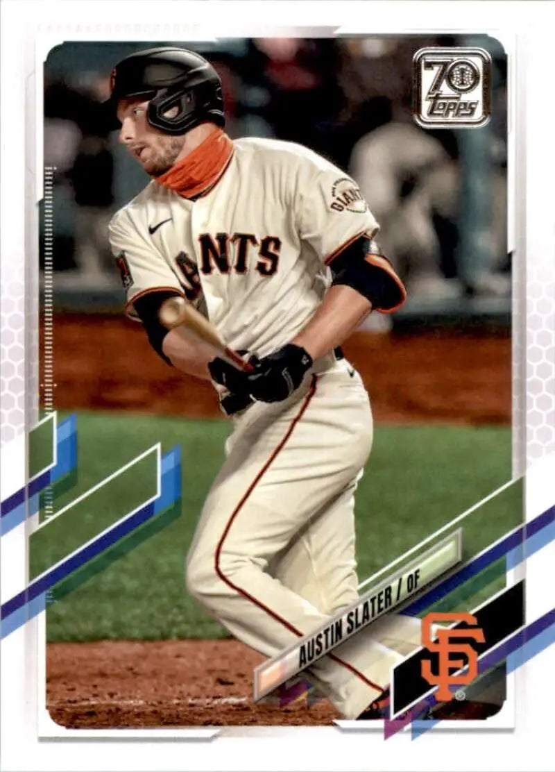 2021 Topps #378 Austin Slater NM-MT San Francisco Giants Baseball Card - Baseball Card Single
