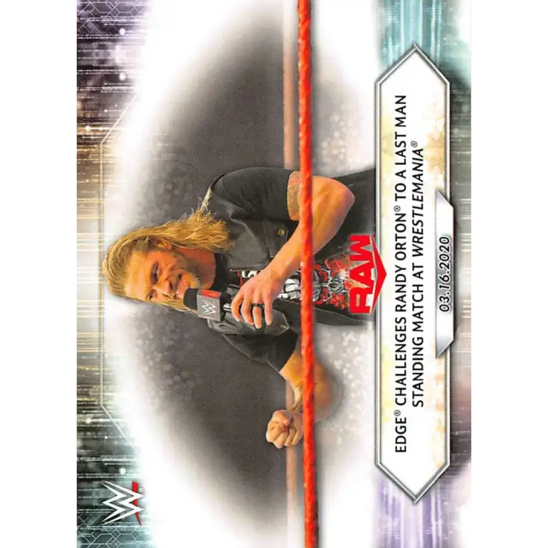 2021 Topps #38 Edge NM-MT Wrestling Card - Other