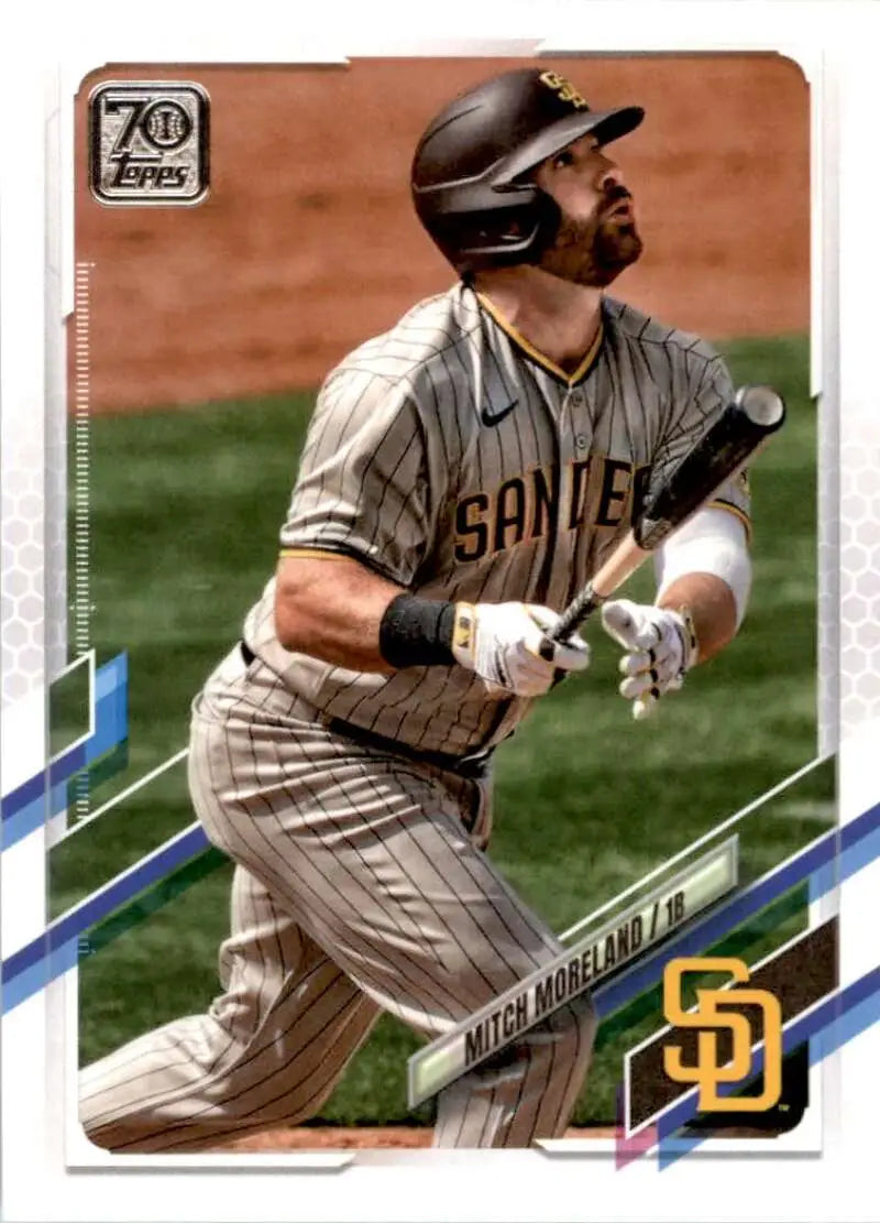 2021 Topps #38 Mitch Moreland NM-MT San Diego Padres Baseball Card - Baseball Card Single
