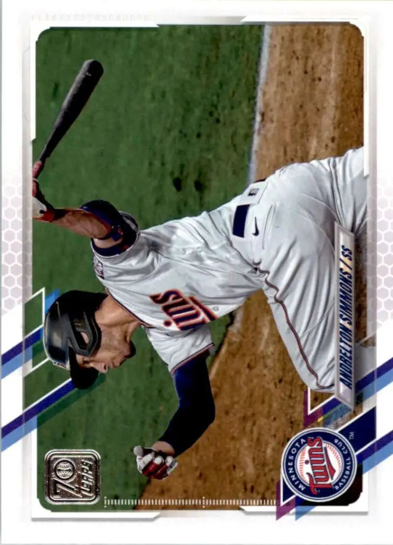 2021 Topps #380 Andrelton Simmons NM-MT Minnesota Twins Baseball Card - Baseball Card Single